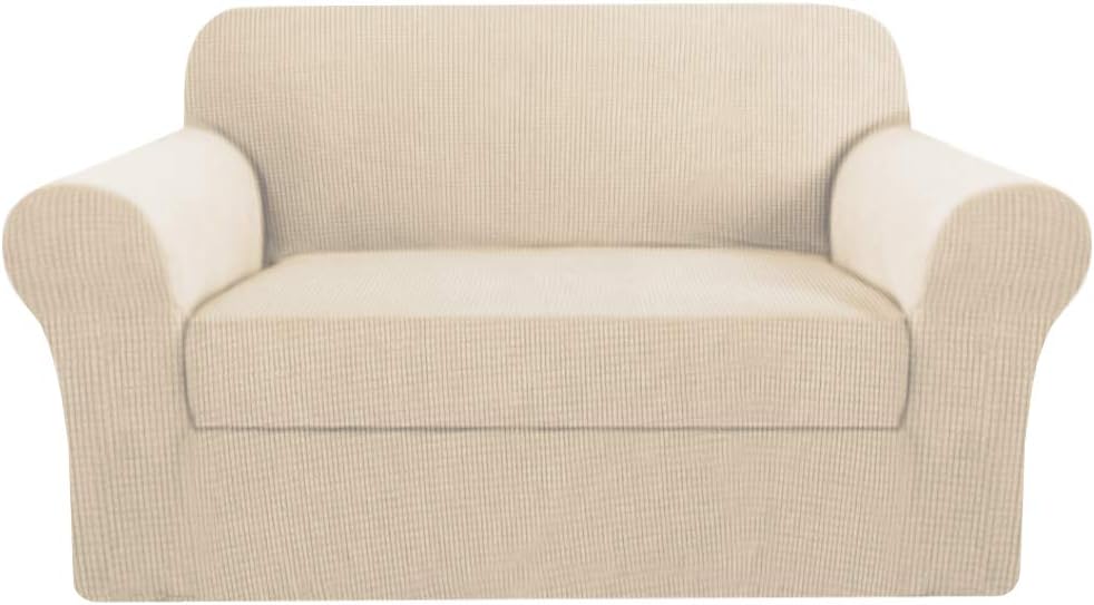 H.VERSAILTEX Loveseat Cover for T Cushion and Box Cushion Styles