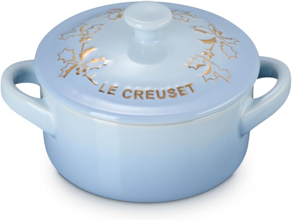 Le Creuset Stoneware Holly Collection Mini Round Cocotte Review