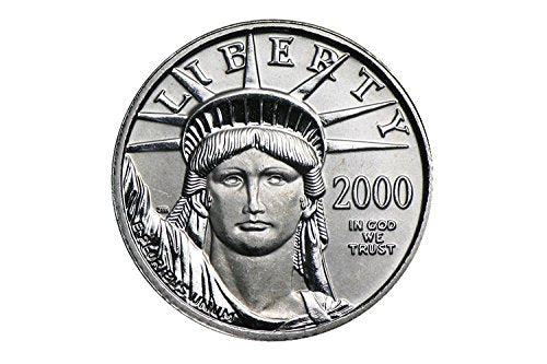 2000 $10 Platinum Eagle Coin - 1/10 Ounce Brilliant Uncirculated