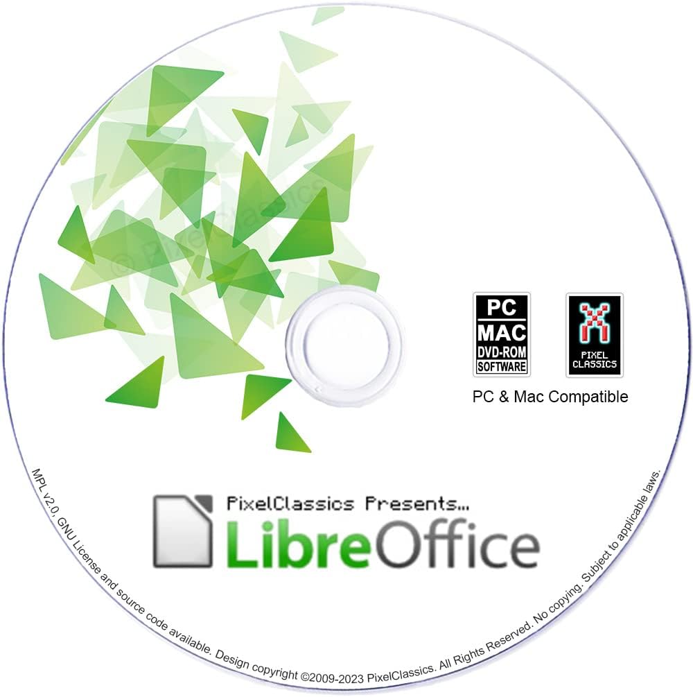 PixelClassics LibreOffice CD: Compatible with Microsoft Office