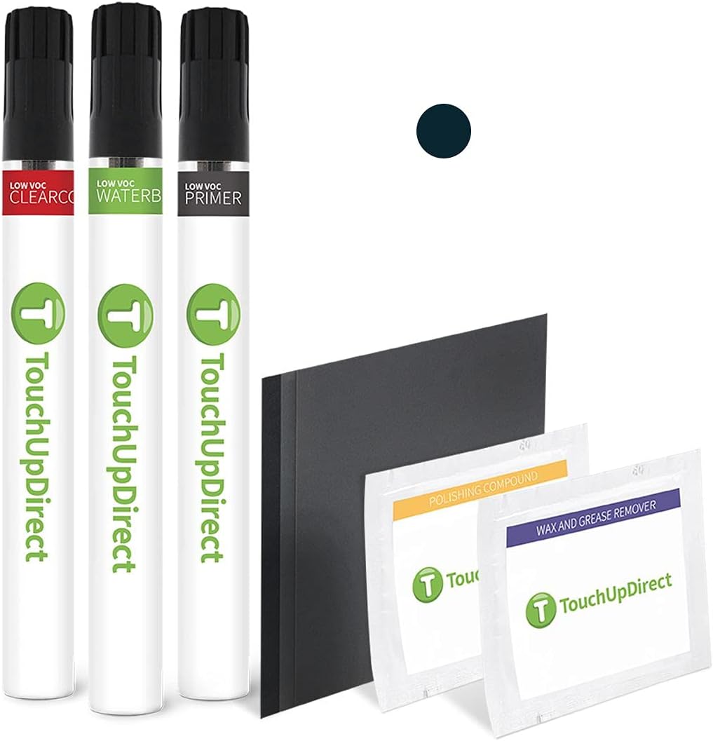 TouchUpDirect Midnight Blue Metallic Car Touch Up Paint Kit