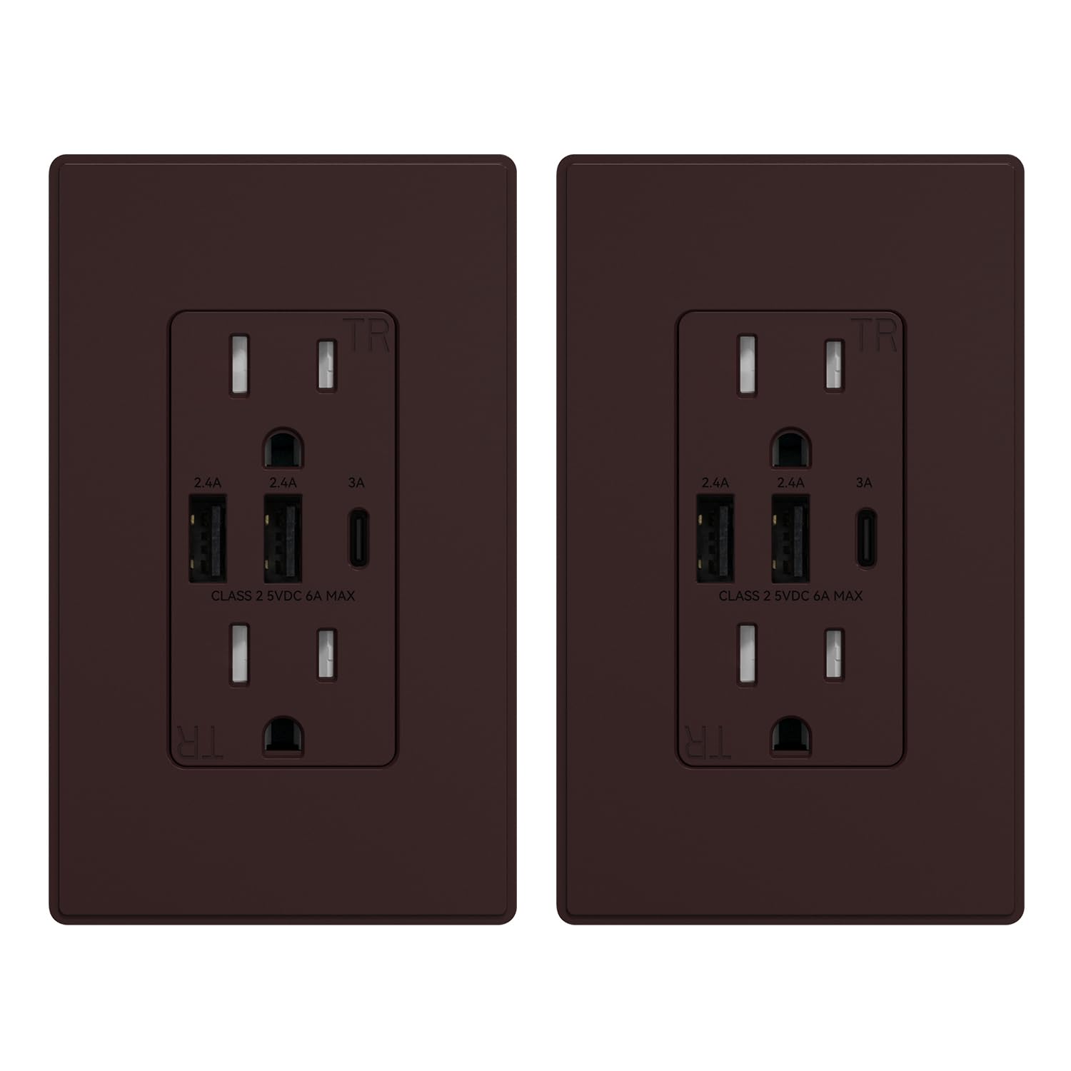 ELEGRP USB Outlets with 3 Ports for Efficient Charging Needs
