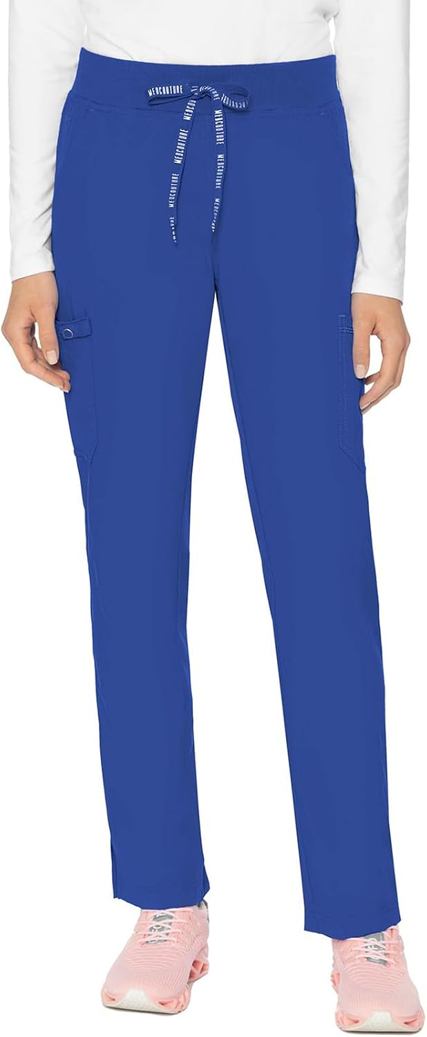 Med Couture Scrub Pants for Women with Six Pockets and Comfort