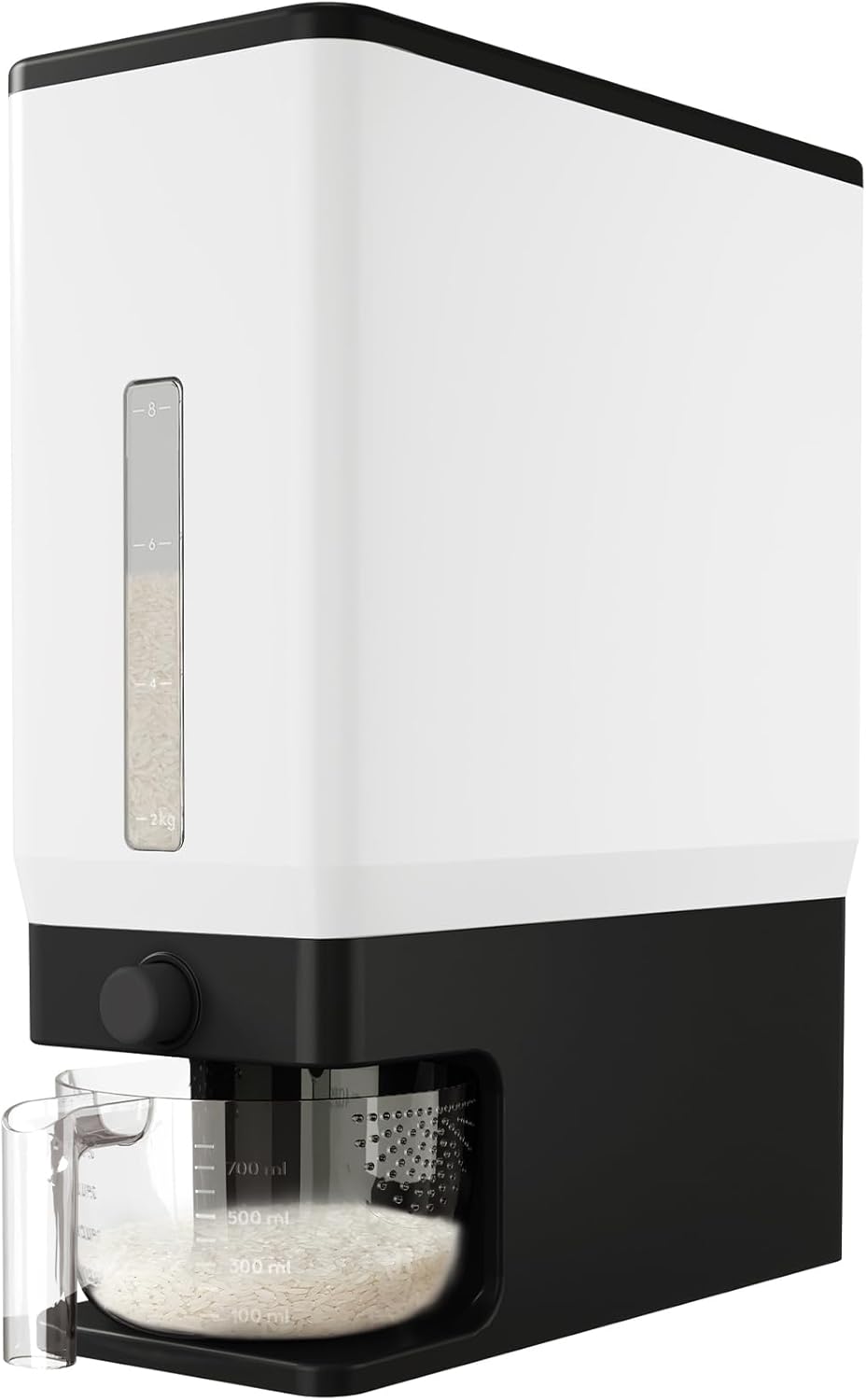 Lifewit Rice Dispenser 25 Lbs for Kitchen Storage and Freshness