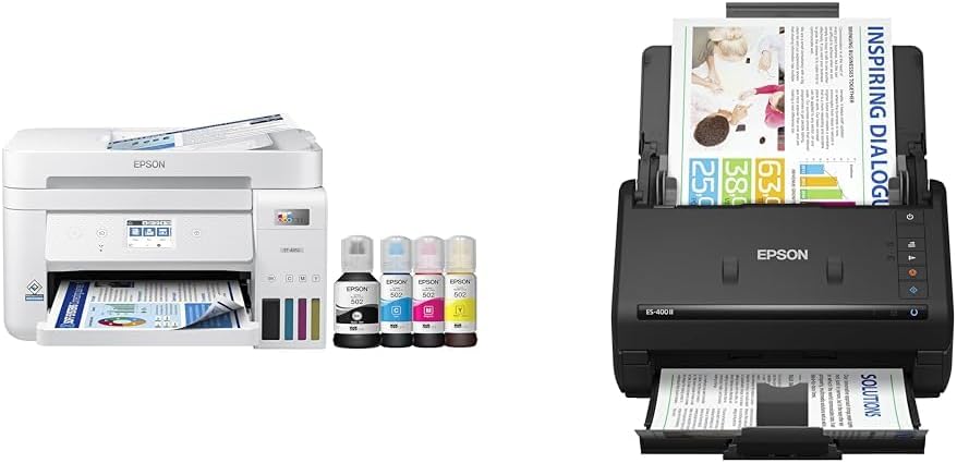 Epson EcoTank ET-4850 Wireless All-in-One Supertank Printer