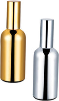 2 Pack Stylish Glass Spray Bottles - Portable Elegance