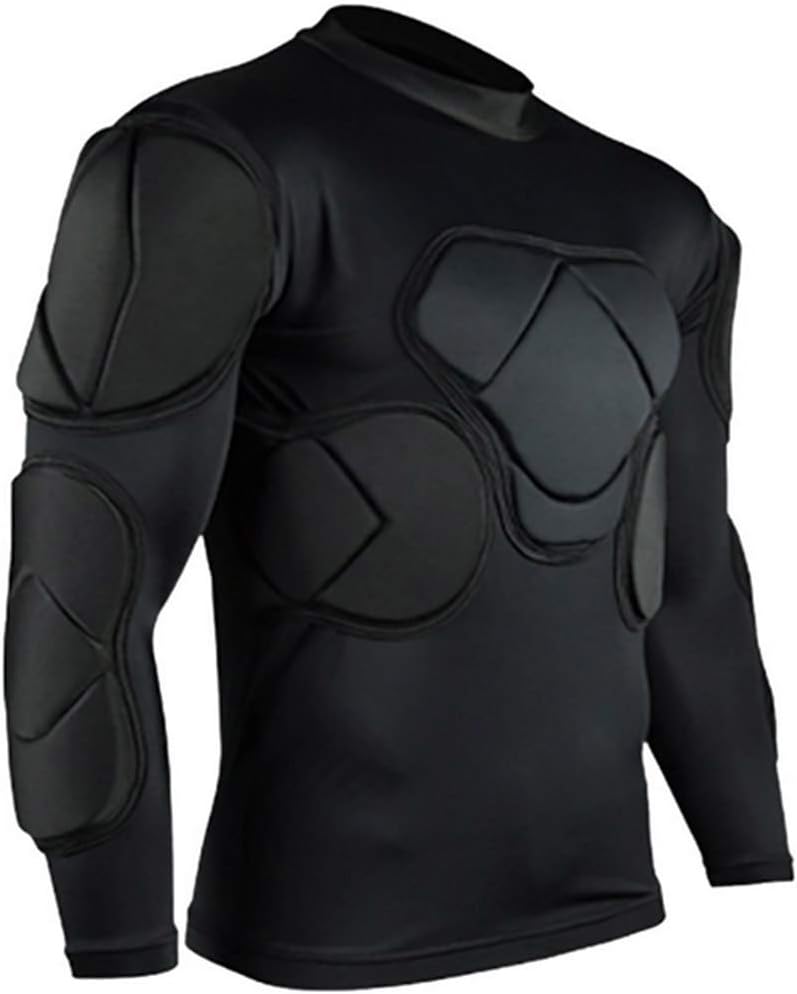 Men's Goalkeeper Shirt Padded Football Protective Gear for Training