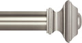Ivilon Drapery Treatment Window Curtain Rod - Square Design 1 1/8 Rod