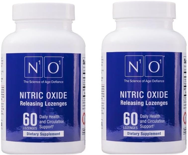 Nitric Oxide Lozenges for Heart Health Support - 120 Count