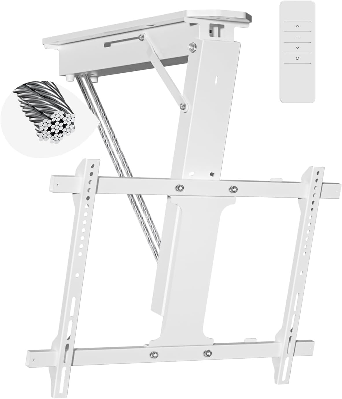 XINYAO Electric Ceiling TV Mount for 32 to 70 inch Screens