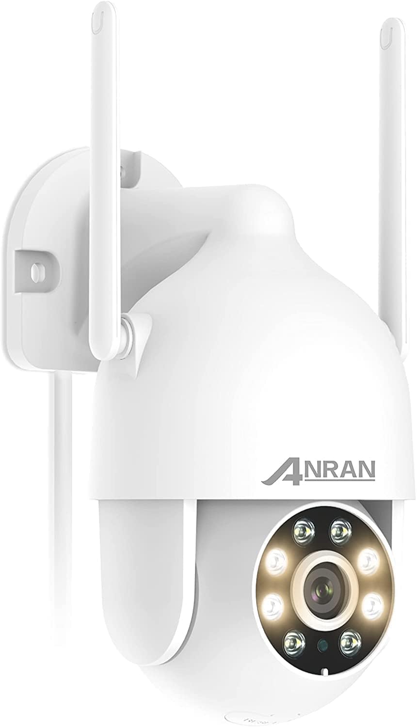 ANRAN 2K Outdoor Security Camera - 360 View, Motion Tracking, Color Night Vision