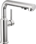 Delta Daneri Chrome Kitchen Faucet with Pull-Out Sprayer - Modern