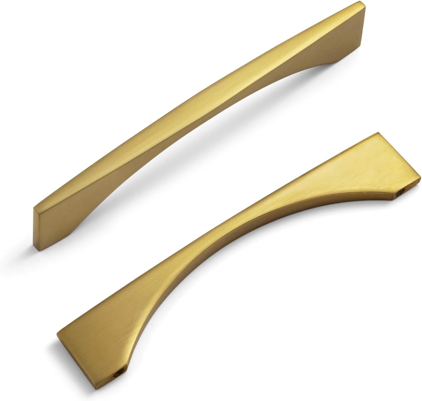 Goo-Ki 5ft' Brushed Gold Cabinet Handles for Stylish Decor