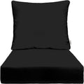 Deep Seating Cushion with Pillow Back - Durable Outdoor Chair Cushion