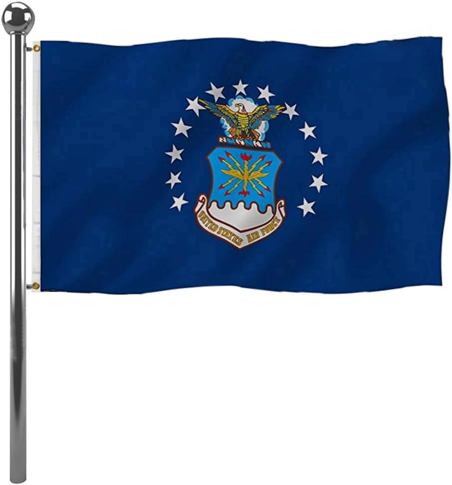 Jayus Embroidery US Air Force Flag 3x5 Heavy Duty Banner