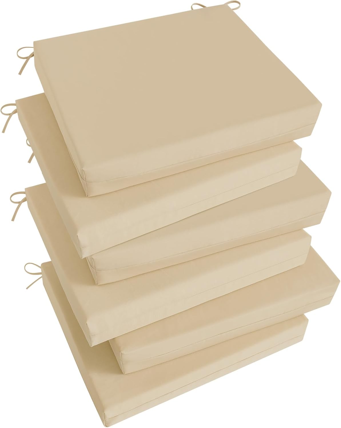 Basic Beyond Outdoor Chair Cushions Set of 6 for Comfort