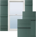 14in x 75in Board-n-Batten Vinyl Shutters - Easy Install