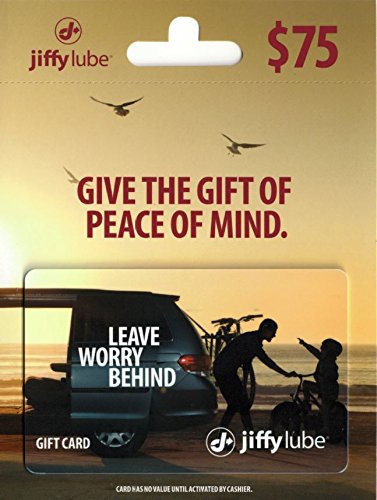 Jiffy Lube Gift Card for Convenient Vehicle Maintenance Services