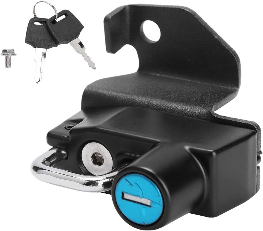 Secure Your Helmet  Qiilu Motorcycle Lock
