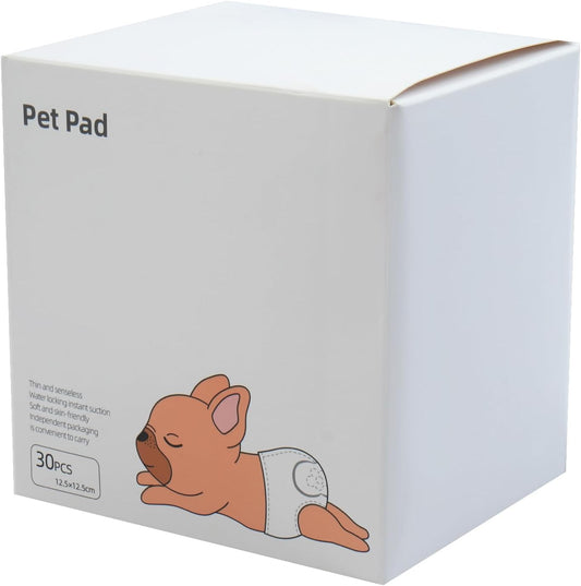 ADNIKIA Female Dog Diapers - Super Absorbent & Easy On - 30 Count