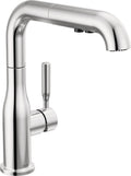 Delta Almari Chrome Kitchen Faucet with Pull-Out Sprayer - Durable