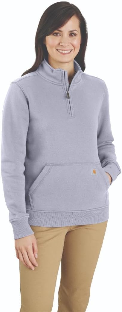 Carhartt Women's Relaxed Fit Midweight Quarter-Zip Sweatshirt