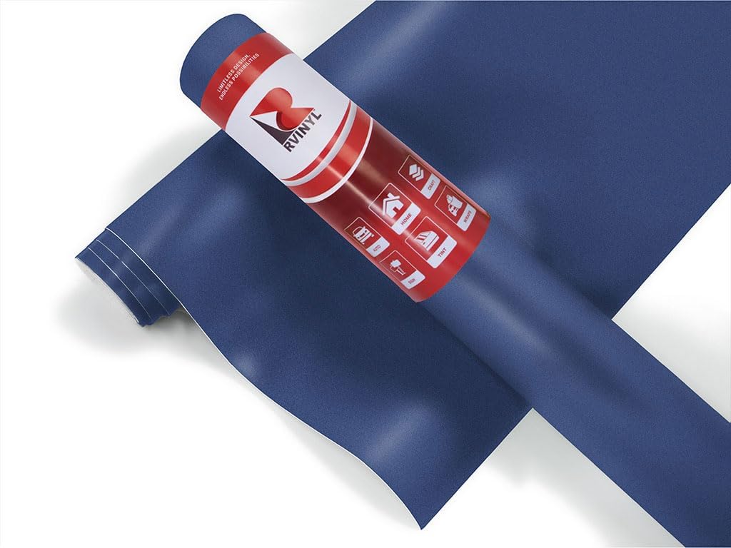 3M 2080 Series M217 Matte Slate Blue Vinyl Car Wrap Film