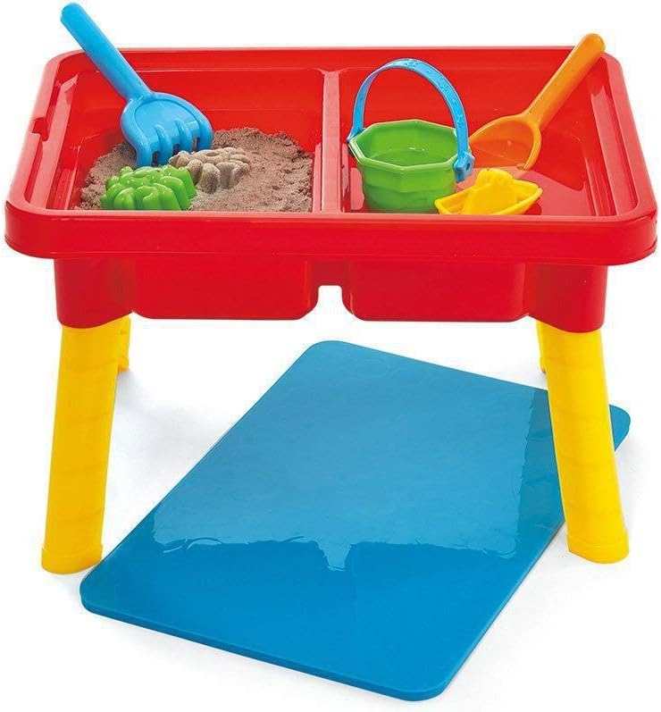 Kidoozie Toddler Sensory Table | Mega Block Compatible Lid | Indoor Outdoor Use