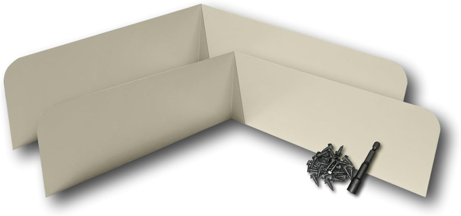 Eagle 1 Rain Gutter Valley Splash Guards for Effective Protection