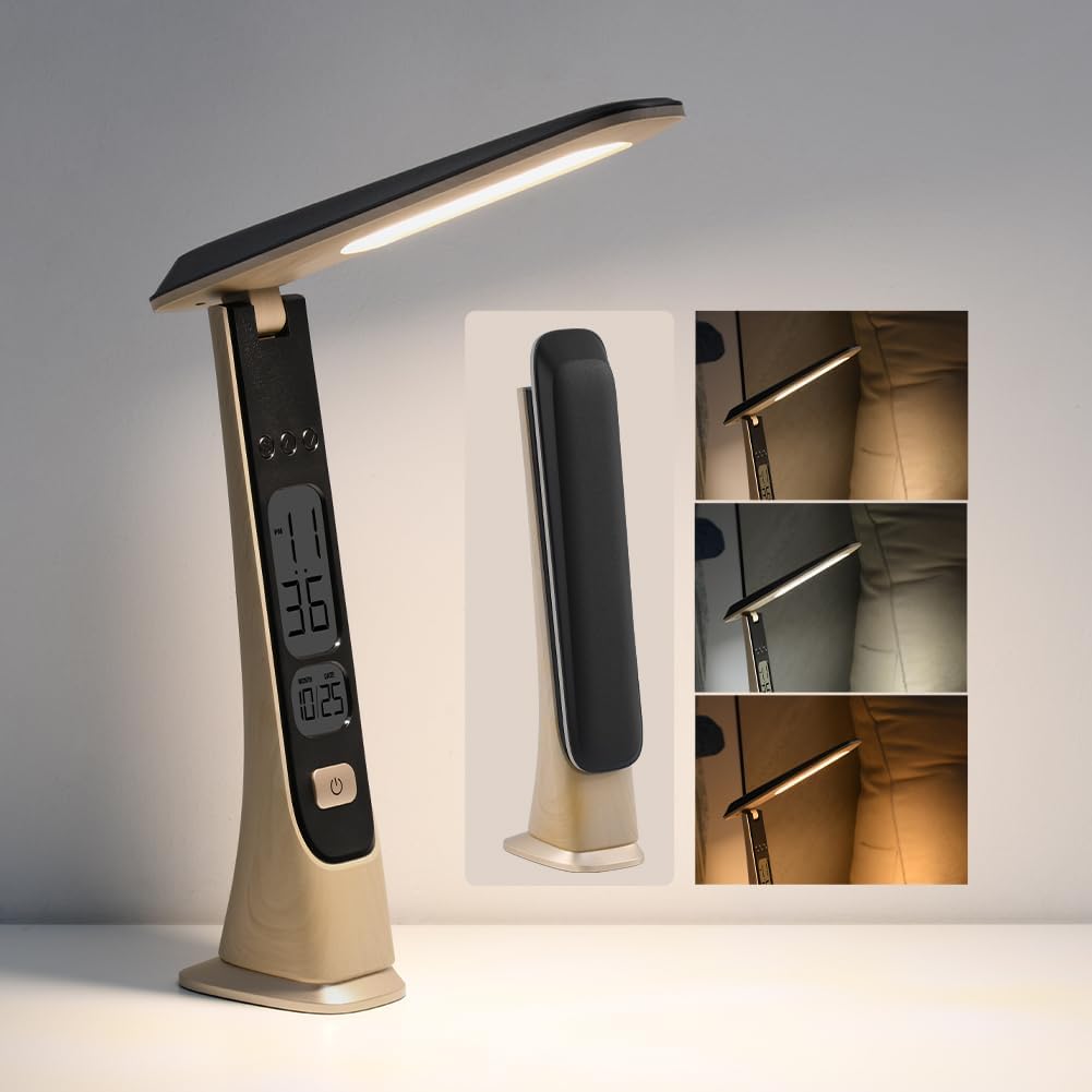 WILIT Foldable Cordless Desk Lamp - Portable & Bright