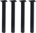 QLLY 16 inch Adjustable Metal Furniture Legs for Tables