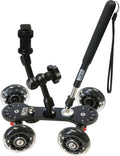 Vidpro SK-22 Professional Skater Dolly - Low-Level Shooting Slider