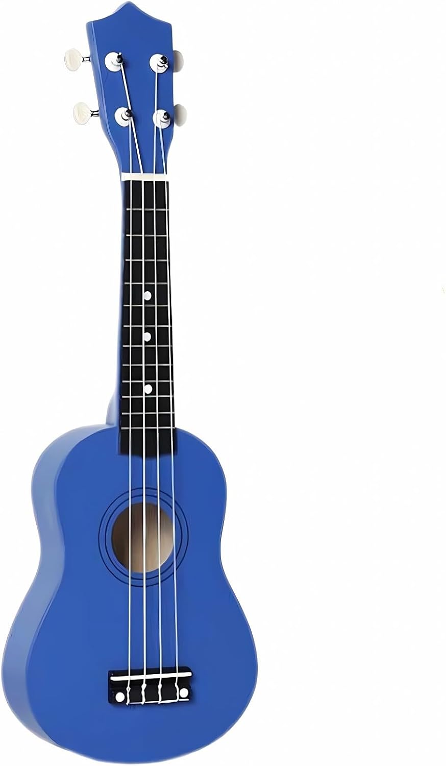 21 Inch Wooden Kids Acoustic Guitar for 3-9 Year Olds in Blue