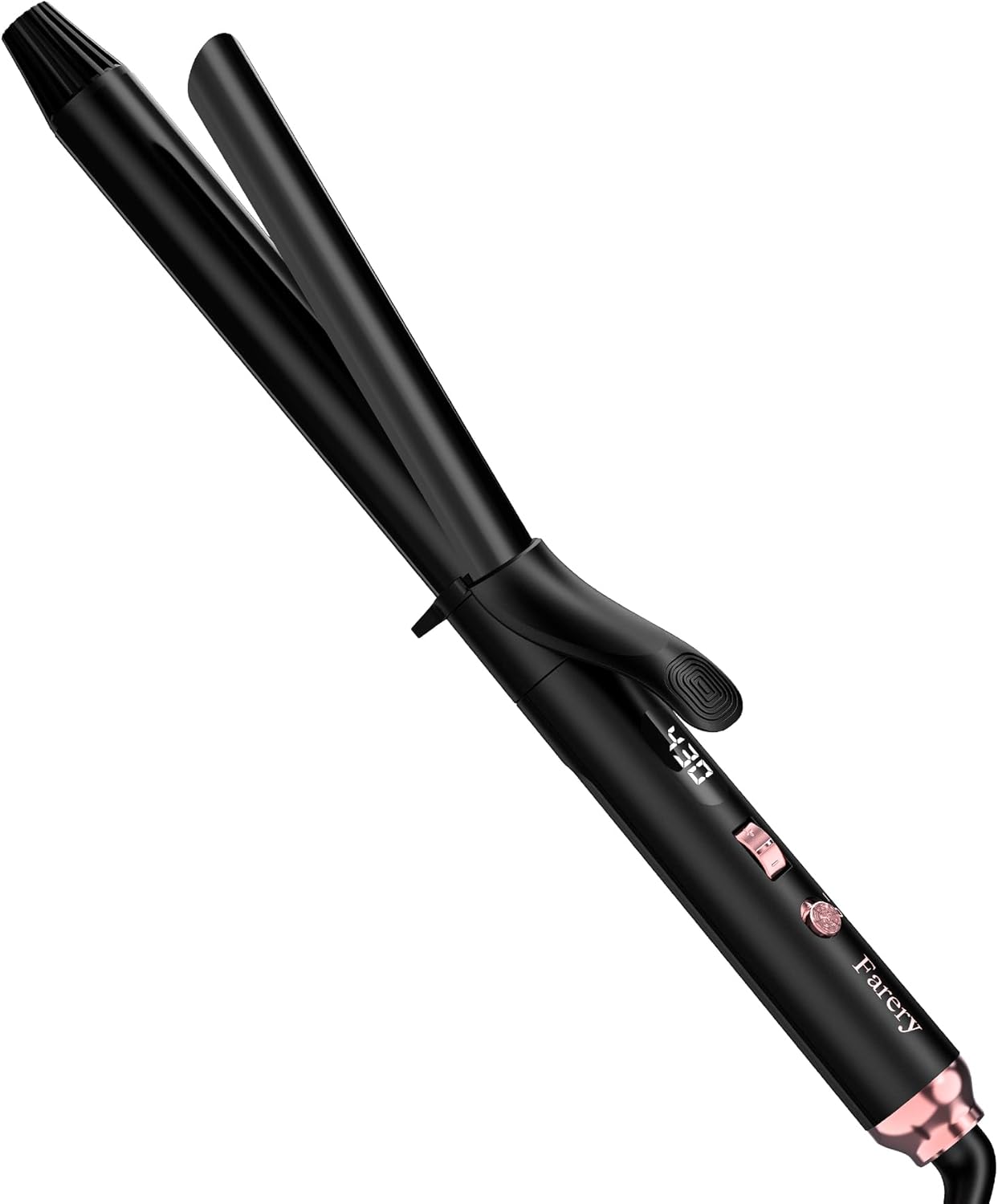 FARERY Long Barrel Curling Iron 1 Inch for Gorgeous Curls
