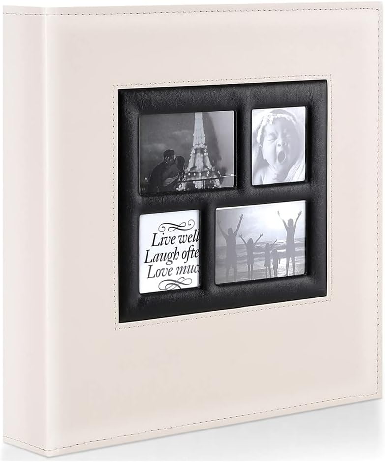Ywlake Photo Album 4x6 Holds 1000 Photos in Elegant Design