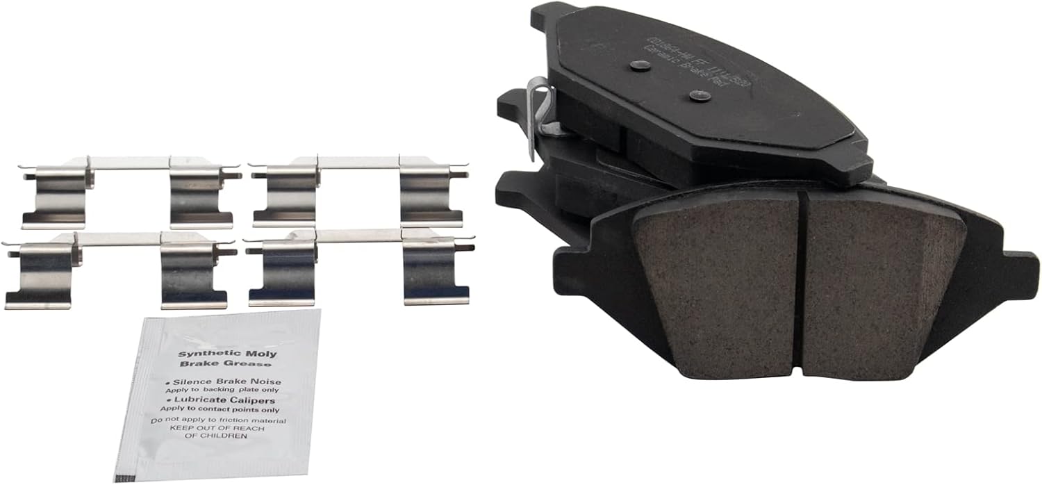 TRQ Front Brake Pads Ceramic for 2016-2021 Chevrolet Spark