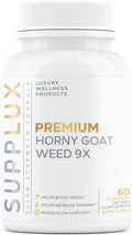 Premium Horny Goat Weed Performance Pills - Fast Acting Male Support