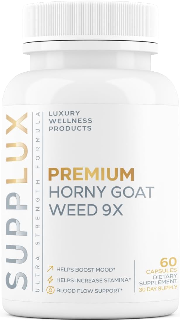 Premium Horny Goat Weed Performance Pills for Men's Health