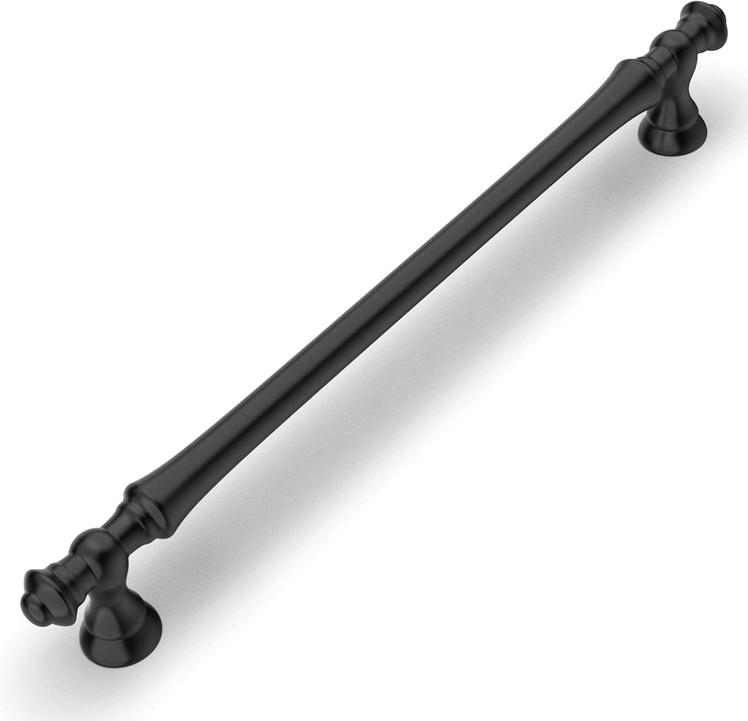 Amerdeco Matte Black Cabinet Pulls for Modern Kitchens & Bathrooms