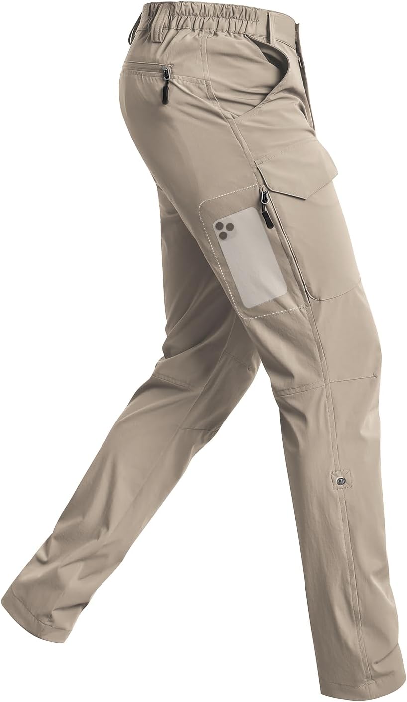 Cycorld Men's Lightweight Hiking Pants for Outdoor Adventures