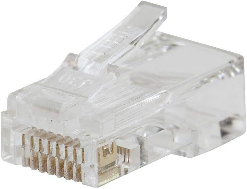 Klein Tools VDV826-763 Pass-Thru Modular Data Plug for CAT6