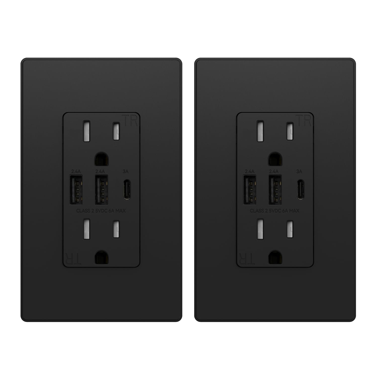 ELEGRP USB Outlets with 3 Ports for Efficient Charging Needs