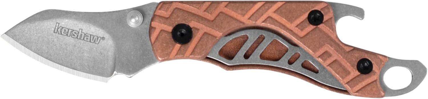 Kershaw Cinder Pocket Knife: Compact Keychain Essential Tool