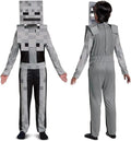 Kid's Minecraft Classic Skeleton Costume - Authentic Pixel Look