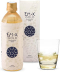 TeraGanix EM-X Gold Prebiotic Gut Health Drink - Gentle Daily Support