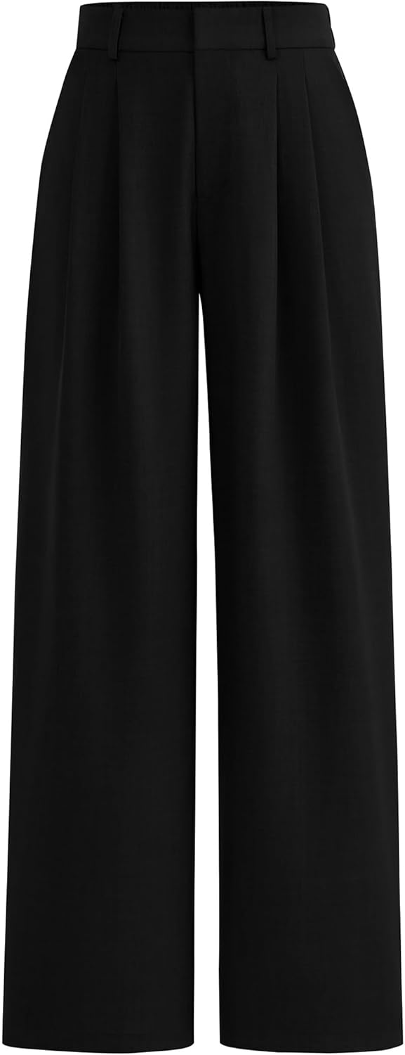 PRETTYGARDEN Women's Summer High Waisted Work Pants for Comfort