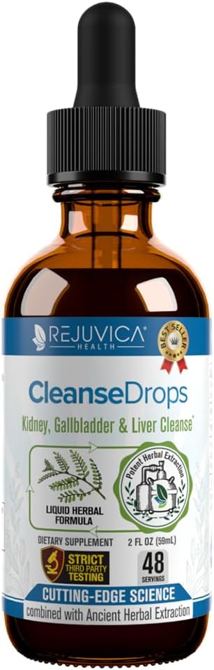 Cleanse Drops for Kidney & Gallbladder Support - Natural Detox