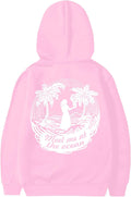 Cute Palm Puff Y2K Hoodie for Trendy Teens