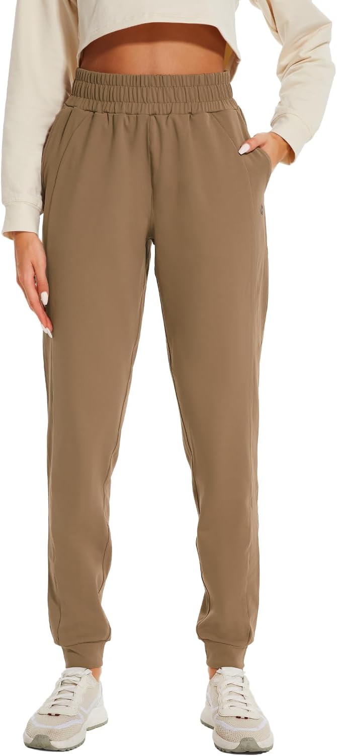 Tall Womens Sweatpants Fleece Lined Joggers with Pockets