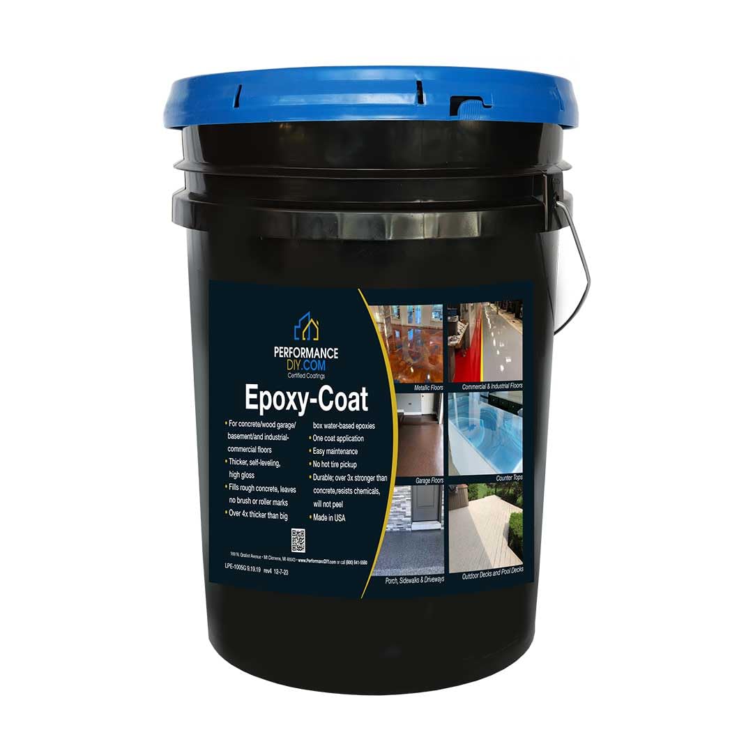 Epoxy Floor Kit for Garage and Basement - Taupe Base with Flake